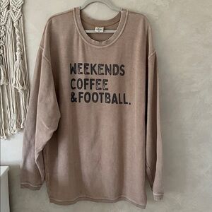 Weekends Coffee & Football Shirt
